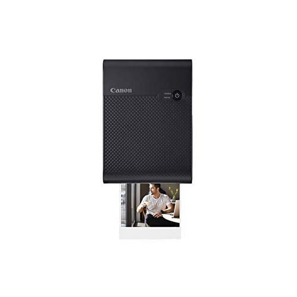 Canon SELPHY QX10 Portable Square Photo Printer for iPhone or android, Black