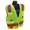 thumbnail image 1 of Radians SV6GM Two Tone Surveyor Class 2 Safety Vest, Medium, High visibility Green, 1 of 3