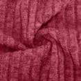 thumbnail image 3 of Ovbmpzd Hauts pour Femmes Tricotés Rouges à Manches Courtes Col en V Confortables T-Shirts Unis Tee Shirts Femmes TTG, 3 of 5