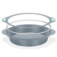 thumbnail image 2 of To encounter 31 Pieces Silicone Baking Pans Set, Nonstick Bakeware Sets, BPA Free Silicone Molds, with Metal Reinforced Frame More Strength, Light Grey, 2 of 9