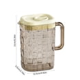 thumbnail image 3 of 4 Pcs Pichet d'Eau pour Réfrigérateur Contenant de Boisson pour Réfrigérateur Cruches de Boisson pour Fêtes Distributeur de Boissons pour Réfrigérateur Contenant d'Eau dans le Frigo Grand Distributeur de Boisson 2 L, 3 of 8