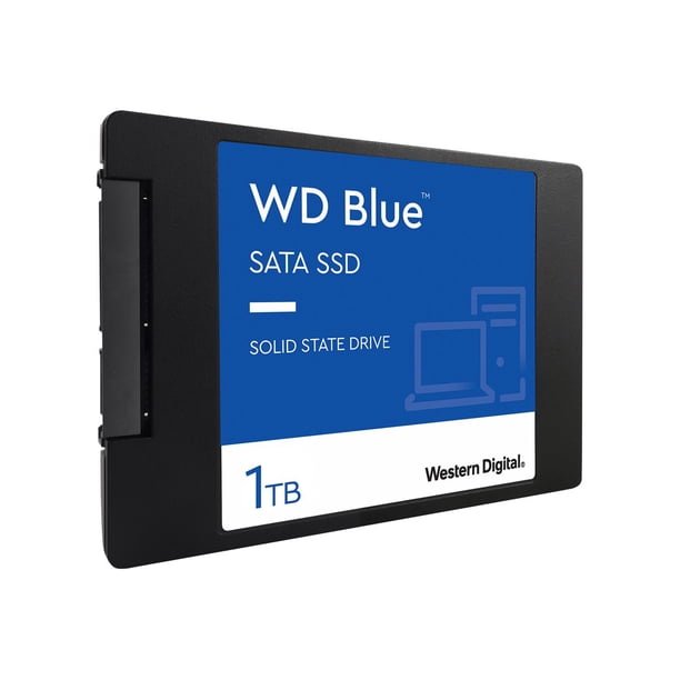 WD Blue 3D NAND SATA SSD WDS100T2B0A - SSD - 1 TB - internal - 2.5