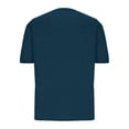 thumbnail image 4 of AherBiu Mens T Shirts Crewneck T-Shirts Button Casual Tee Shirts Summer Solid Basic Soft Tshirts Tops, 4 of 5