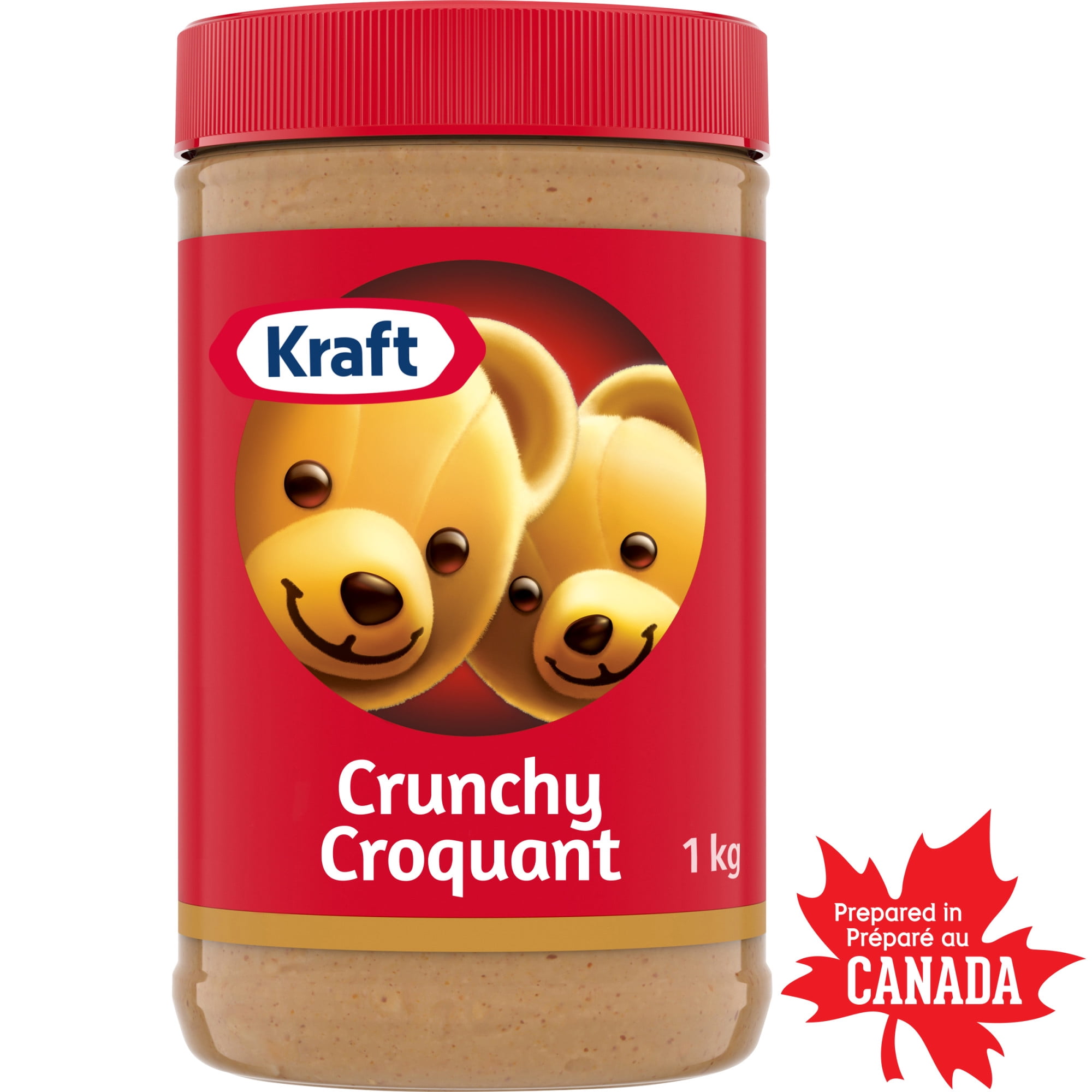 Kraft Crunchy Peanut Butter, 1 kg Jar