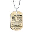 thumbnail image 2 of QIPOPIQ Porte-Clés en Solde Cadeau pour Petit-Fils Collier en Acier Inoxydable Mode Porte-Clés Cadeaux pour Elle, 2 of 3