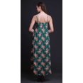 thumbnail image 2 of Bimba Robe Longue Maxi d'Été à Imprimé Floral pour Femme à Col en V Tenue de Villégiature de Vacances-Petit, 2 of 6