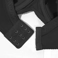 thumbnail image 4 of VEKDONE Woman's Embroidery Thin Style Ventilate Large Size Bra Steel Rim Black 42/95G, 4 of 4