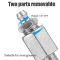thumbnail image 4 of 6pcs Grease Needle Nozzle Kit, Steel Grease Nozzle Needle Dispenser Grease Injector Needle Grease Adapter Fitting Tool, 4 of 4