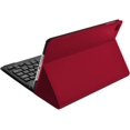 thumbnail image 1 of Digital Basics APPLE IPAD 10.2 Étui Clavier BLUETOOTH Portefeuille Exécutif - Rouge JESTER, 1 of 7