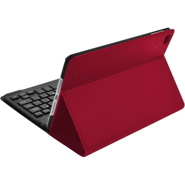Digital Basics APPLE IPAD 10.2 Étui Clavier BLUETOOTH Portefeuille Exécutif - Rouge JESTER