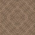 thumbnail image 1 of Ahgly Company Tapis de Zone Carré Sépia Brun Lavable en Machine, 4 Pieds Carré, 1 of 7