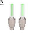 thumbnail image 4 of 2Pcs LED Bicycle Hot Wheel Light For Mountain Bike Tyre Valve Cap Night Light Waterproof Flash Neon Light Safety Warning Wheel Cap Lights, 4 of 8