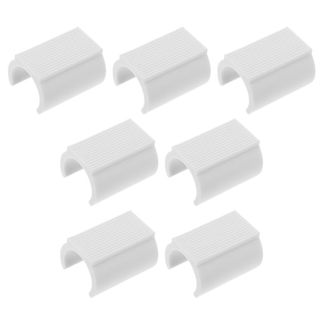 Raindrops 8Pcs Plastic U Shaped Chair Glides for Anti Slip and Noise Reduction Home Use