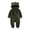 Army Green, variant on Japceit Mittens for Newborn Baby Boy Gift for Newborn Baby Boy Newborn Baby Footie Romper Winter Onesie Warm Hooded Romper Jumpsuit Outfits for Girls Boys Baby Boy Newborn Clothes