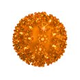 thumbnail image 1 of Novelty Lights LED 6in 50 Light Starlight Sphere, Orange, Ornament Ball Light, 5ft Hanging Cord with S Hook, 12ft Power Cord with Stackable Plug, Commercial Grade, 1 of 8