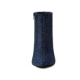 thumbnail image 2 of Unique Bargains Bottines Chelsea à Paillettes pour Femmes à Bout Pointu à Talon Bloc, 2 of 8