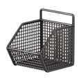 thumbnail image 2 of Birdeem Wall Mounted Spice Rack Organizer,No Punch Hanging Basket for Kitchen Storage,Garlic Ginger Basket with Multiple Compartments and Space Saving Design,Dimensions 14.2 X 5.9 X 3.1 Inches, 2 of 9