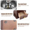 thumbnail image 2 of TOPINCN Vintage Wooden Manual Coffee Grinder, 2 of 7