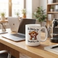thumbnail image 1 of Ceramic Cow Graphic Mug With \, 1 of 5