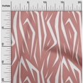 thumbnail image 1 of oneOone Georgette Viscose Dusty Rose Fabric Skins Animal Craft Projects Decor Fabric Printed By The Yard 42 Inch Wide, 1 of 4