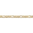 thumbnail image 3 of Leslie's 10K 4.5mm Light Figaro Chain (Weight: 10.3 Grams, Length: 18 Inches), 3 of 4