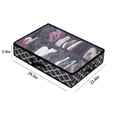 thumbnail image 3 of zanvin Storage, Under Bed Shoe Storage Bag Storage Box Under Bed Drawer Storage Box Non-woven Material Space Foldable Design, Gifts for Women, 3 of 5