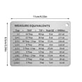 thumbnail image 2 of Functional And Stainless Steel Fridge : Your Go To Unit Conversion Metal Angle Travel Trailer Leveling Gauge Tape Measure with Fractions Digital Steel Pocket T Post Bracket 90 down, 2 of 3