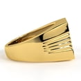 thumbnail image 2 of RYLOS Men's Rings 14K Yellow Gold Designer Onyx Ring With Diamonds and  Black Onyx Rings For Men Size 8, 2 of 5