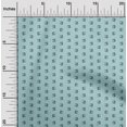 thumbnail image 2 of oneOone Tissu Viscose Chiffon Bleu Clair Rétro Minimal Matériel de Robe Imprimé Tissu au Mètre 42 Pouces de Large, 2 of 5