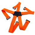 thumbnail image 2 of koolsoo Front Bag Holder Strap Backpack Holder Bracket Front Support Cycling Accessories orange and black, 2 of 9