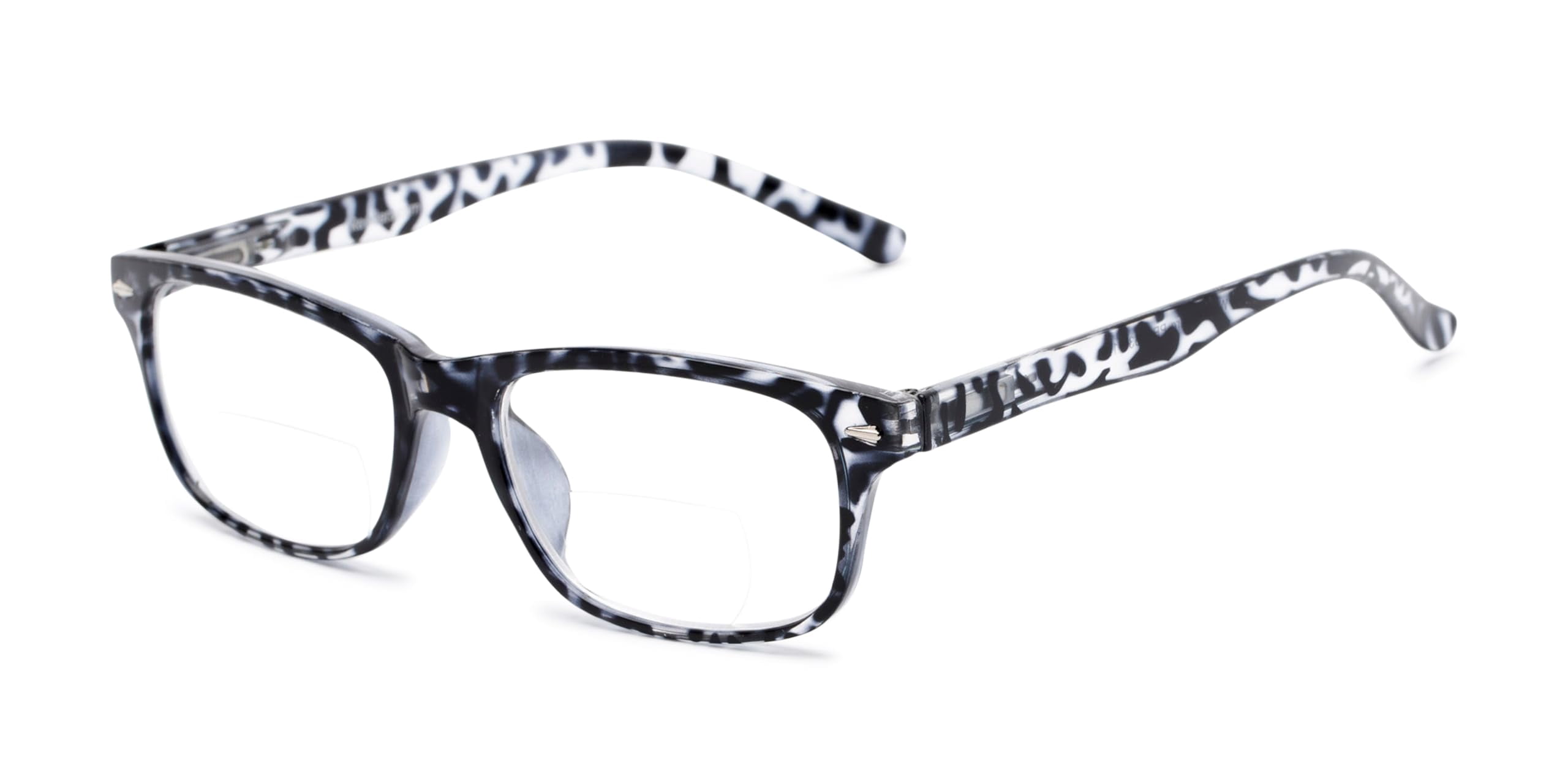Readers.com Reading Glasses: The Williamsburg Bifocal square Style for Men and Women