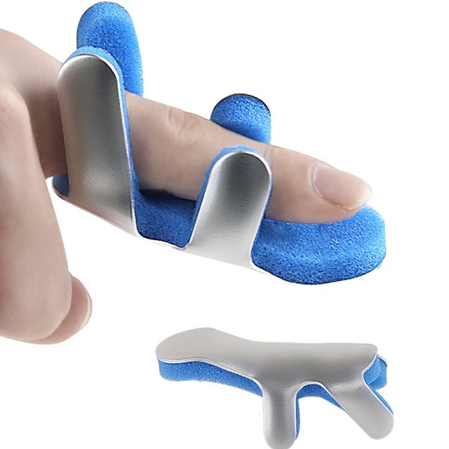 Bangcool Finger Splint Alloy Breathable Finger Brace Finger Support for Mallet Finger