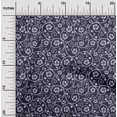thumbnail image 2 of oneOone Georgette Viscose Purple Fabric Asian Batik Floral Sewing Craft Projects Fabric Prints By Yard 42 Inch Wide, 2 of 4