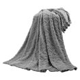 thumbnail image 1 of XZNGL 150X200Cm Super Soft Warm Solid Warm Micro Plush Fleece Blanket Throw Rug Sofa Bedding, 1 of 1