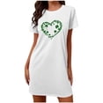 thumbnail image 5 of Miqool Robe de Nuit pour Femmes à Manches Courtes, Grande Taille, Robes de Maison, Douce, Robe de Nuit pour Dames, Chemise de Sommeil à Imprimé Mignon, 5 of 5
