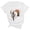 White, variant on Ladies Fashion Casual Cactus Print Round Neck Short Sleeve T Shirt Top Tan Raglan Shirt Women Spandex T Shirt Women Casual V Neck Women Short Sleeve Tee Shirt Women Short Sleeve T Shirt under Shirts