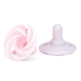 thumbnail image 1 of Doddle & Co - Baby, Infant - Holland Pop Silicone Pacifier - Stage 1 - Natural Shape - - Blush / Lilac, 1 of 9