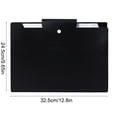 thumbnail image 3 of Vrorvz 12 Pocket Accordion Organizer for Student Exam and Office Documents Portable File Folder for Efficient Paper Storage and Management Suit for Home and Office Use, 3 of 6