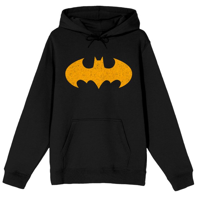 DC Comics Batman Logo Printed Black Hoodie