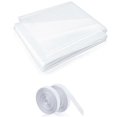 thumbnail image 2 of Window Insulation Kit Cuttable Transparent Film with Adhesive Straps Winter Reusable Window Plastic for Winterizing C, 2 of 5