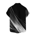 thumbnail image 4 of Styesk T-Shirts pour Hommes Col Rabattu Fluide Léger Manches Courtes Cardigan Boutonné Haut Chemise Manches Courtes Col Rabattu Haut Chemise, 4 of 4