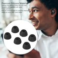 thumbnail image 4 of 3 Paires d'Embouts en Silicone Doux pour les Bourgeons 2 SM R177, Isolation Acoustique, Pratique et Pratique, Réutilisable et Lavable, S'Adapte dans un Boîtier de Charge, 3 Tailles, 4 of 8