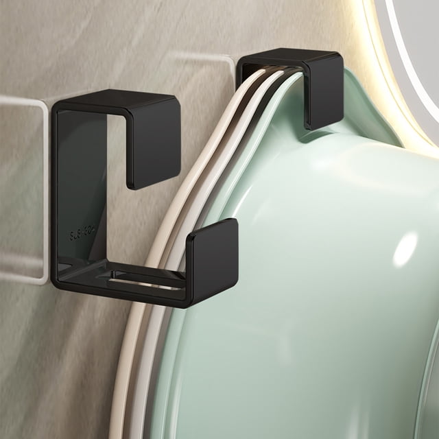 Pcs Basin Rack Bathroom Wall Hooks Bathroom Towel Rack Coat Hooks Wall Mounted Robe Hooks Metal Clothes -Mounted Storage Bracket Hanging Basin Stainless 10ML