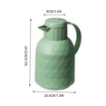 thumbnail image 2 of TIMIFIS A Kettle Home Large Capacity Hot Kettle Office Portable Glass Insulated Pot Teapot Open Water Bottle Kitchen Gadgets Kitchen Gadgets, 2 of 5