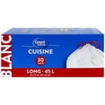 thumbnail image 3 of Great Value Tall Kitchen Garbage Bags, 45L , 30bags, 3 of 4