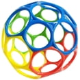 thumbnail image 2 of Baby Toy Oball Grab Ball Classic - Flexible And Easy To Grip Design, For Children Of All Ages, Colorful (Multicolored), 2 of 5