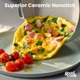 thumbnail image 4 of GoodCook Ceramic Frying Pan Skillet with Removable Handle, Induction Compatible, Nonstick and Oven Safe, 12-Inch, Sage Green, 4 of 9