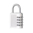 thumbnail image 3 of 4-Digit Password Combination Padlock Zinc Alloy Suitcase Smart Password Lock, 3 of 11