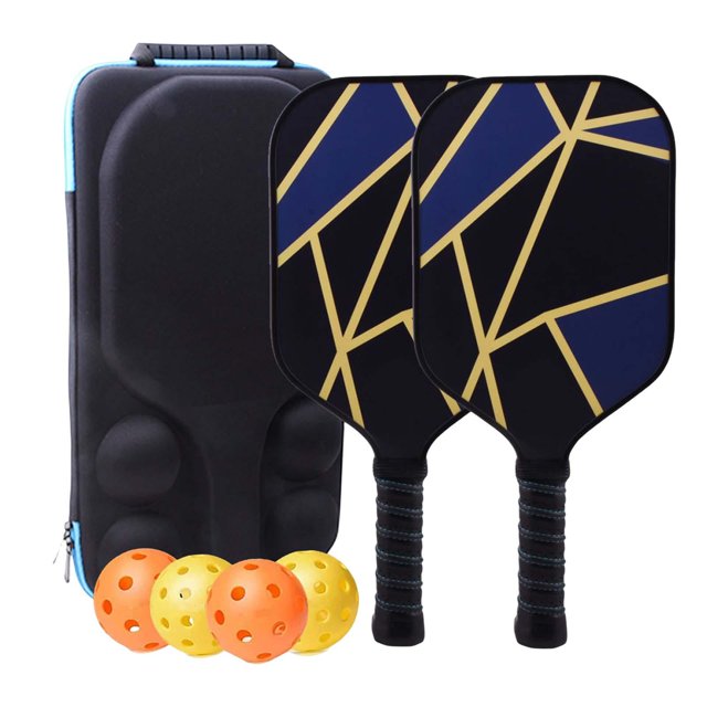 Premium s Racquets for Outdoor and Indoor Lightweight Carbon Fiber Pickleball Rackets for Beginners Advanced Style A