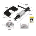thumbnail image 3 of Brake Wheel Cylinder Adjustment Tool Car Disc Brake Pads Replacement Disassemble Remover Brake Caliper Piston, 3 of 8